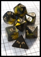 Dice : Dice - Dice Sets - Crystal Caste Oblivian - Yellow - Ebay Jan 2014